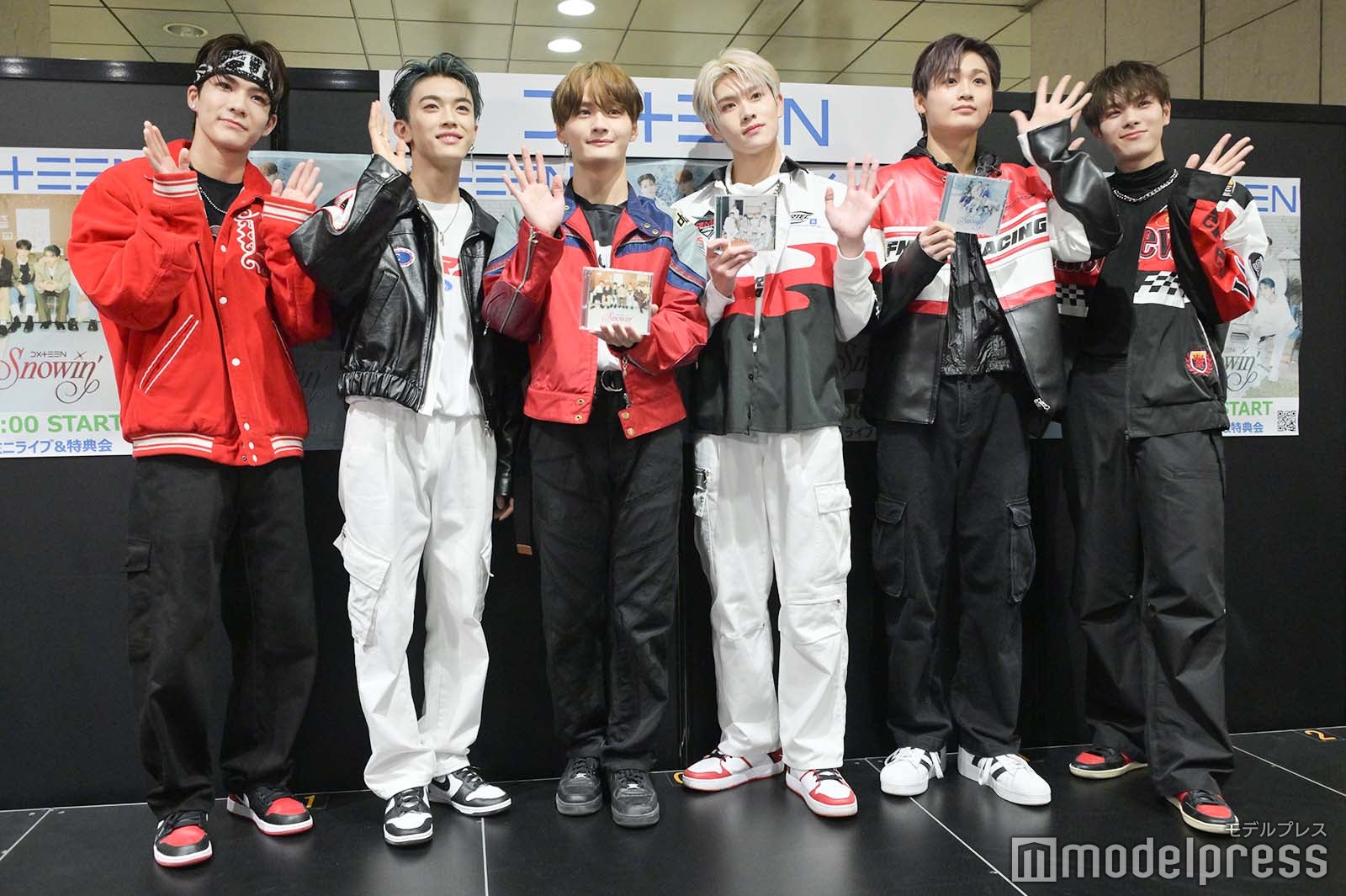 （左から）谷口太一、平本健、寺尾香信、大久保波留、田中笑太郎、福田歩汰／DXTEEN（C）モデルプレス