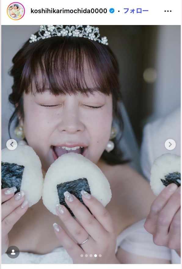 餅田コシヒカリInstagramより