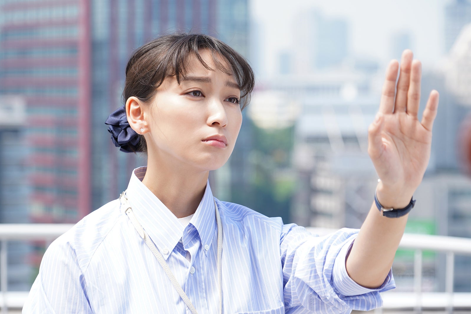 杏／「偽装不倫」第1話より（C）日本テレビ