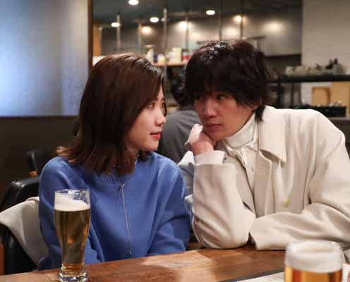 <婚活1000本ノック 第1話>綾子(福田麻貴)、幽霊になったクソ男・山田(八木勇征)と“婚活バディ”結成