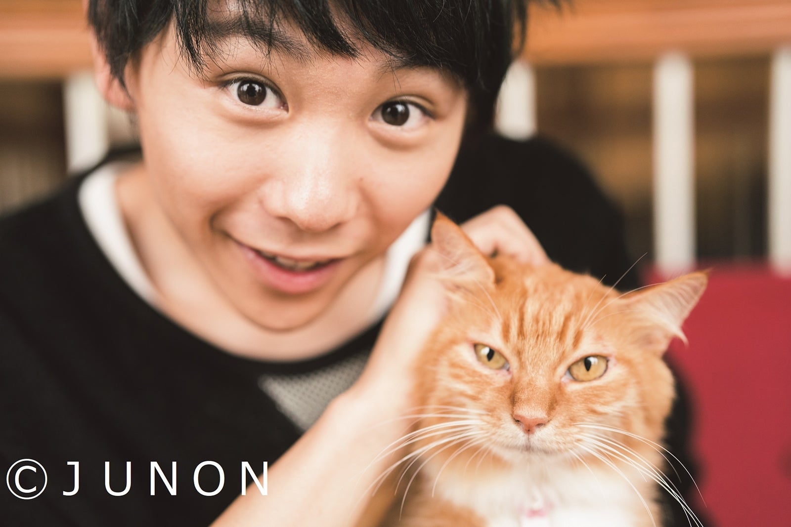 須賀健太「JUNON」10月号（画像提供：主婦と生活社）