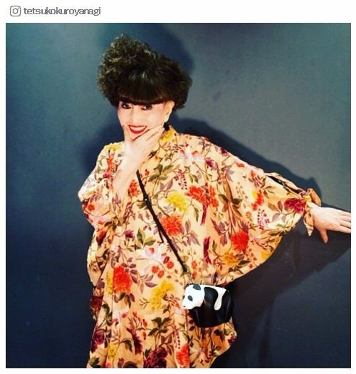 パンダのポシェットが可愛い!/黒柳徹子Instagramより