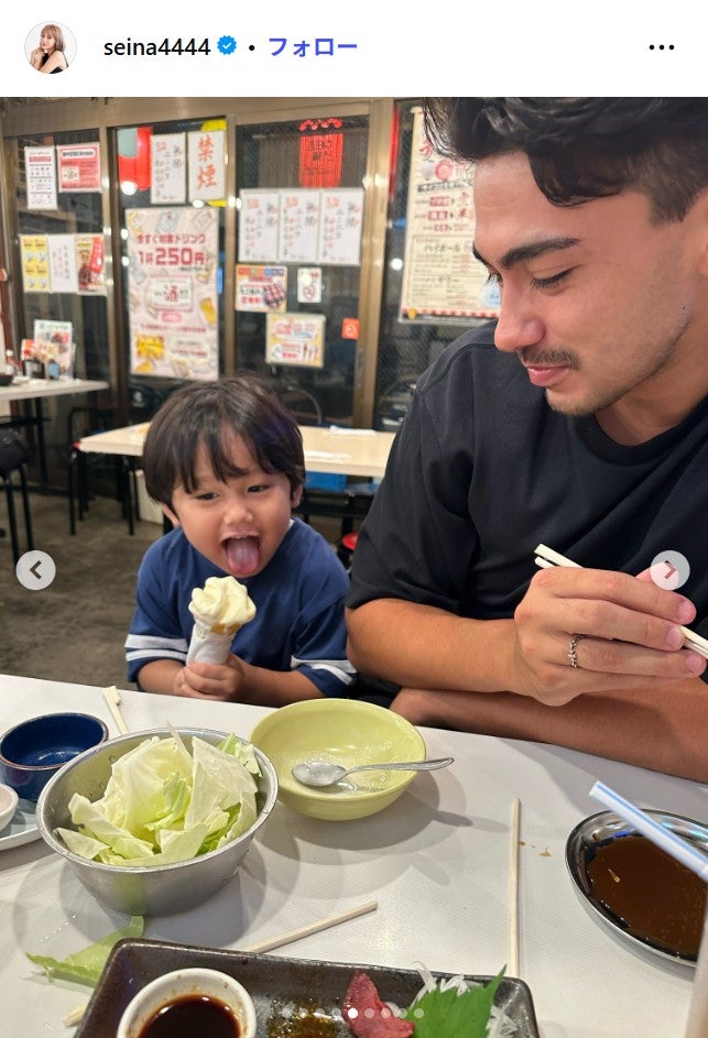 島袋聖南Instagramより