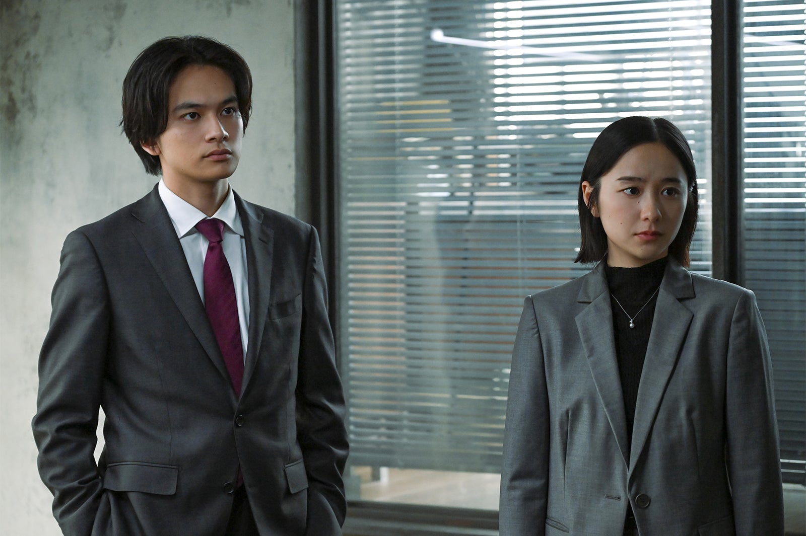 北村匠海、堀田真由「アンチヒーロー」第5話より（C）TBS