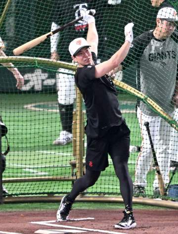 巨人・松本剛 CSにGOサイン 下半身コンディション不良から復帰「もう一回甲子園に行けるように。出たら100％でプレー」