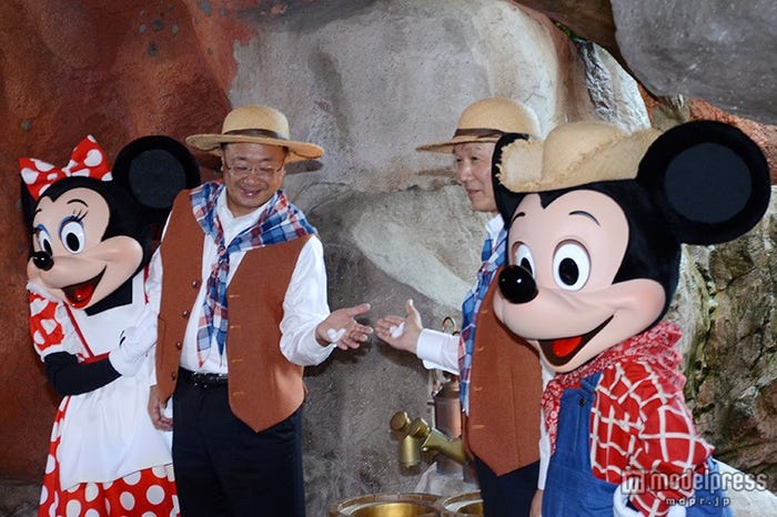 新スポット「ハンドウォッシングエリア」オープニングセレモニーの様子(C)モデルプレス