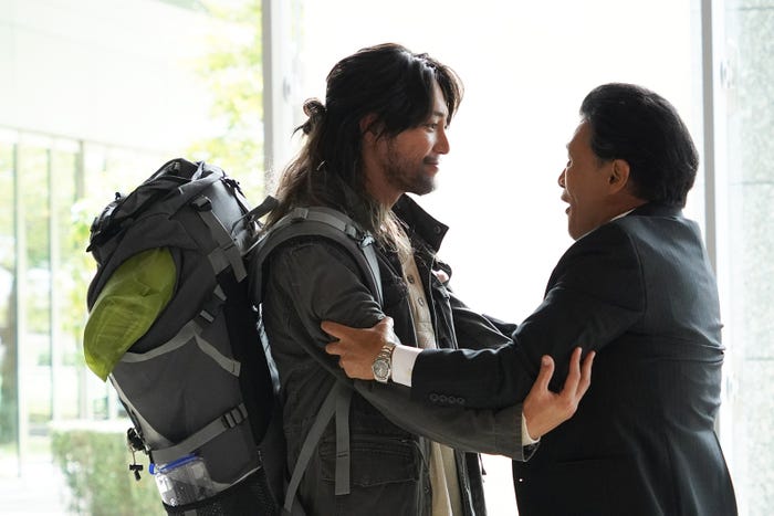 間宮祥太朗、橋本じゅん「ACMA:GAME アクマゲーム」第1話より(C)日本テレビ