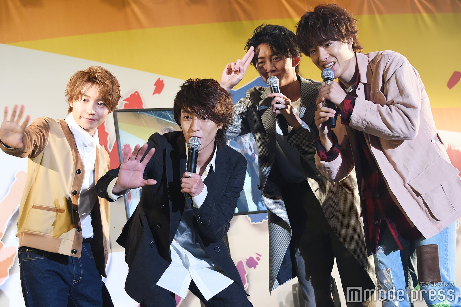 阿部顕嵐、森田美勇人、長妻怜央、真田佑馬 （C）モデルプレス