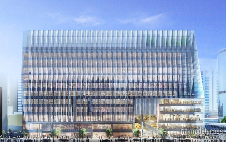 銀座最大規模の商業施設が2015年度開業へ