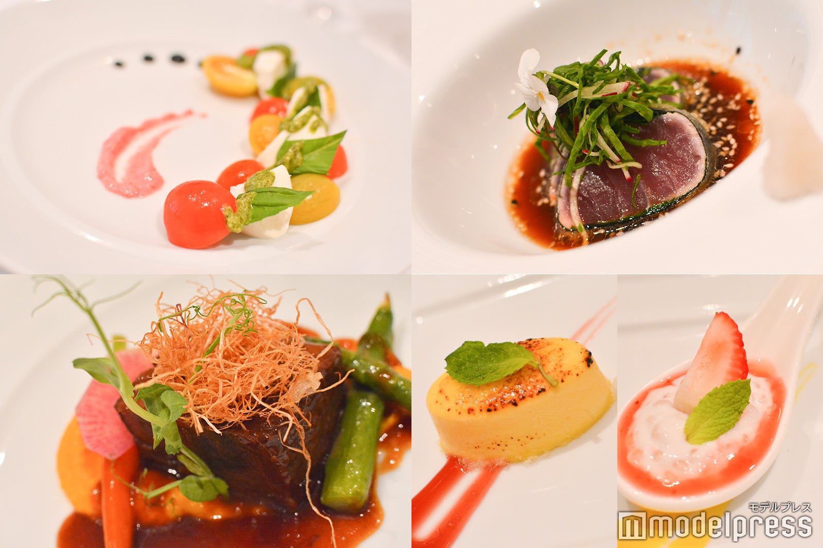 お食事の一部（C）モデルプレス