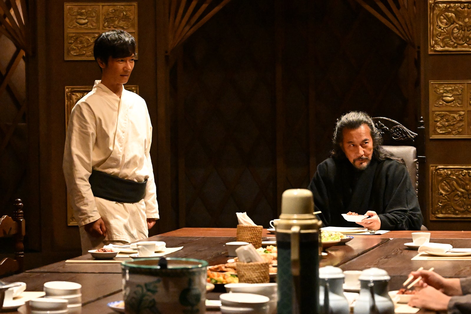 堺雅人、役所広司「VIVANT」第9話より（C）TBS