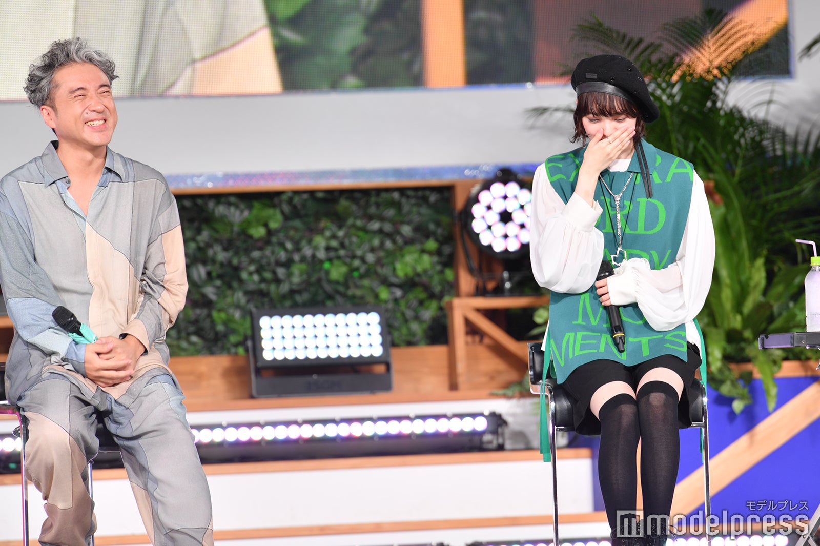 ムロツヨシ、平手友梨奈（C）モデルプレス