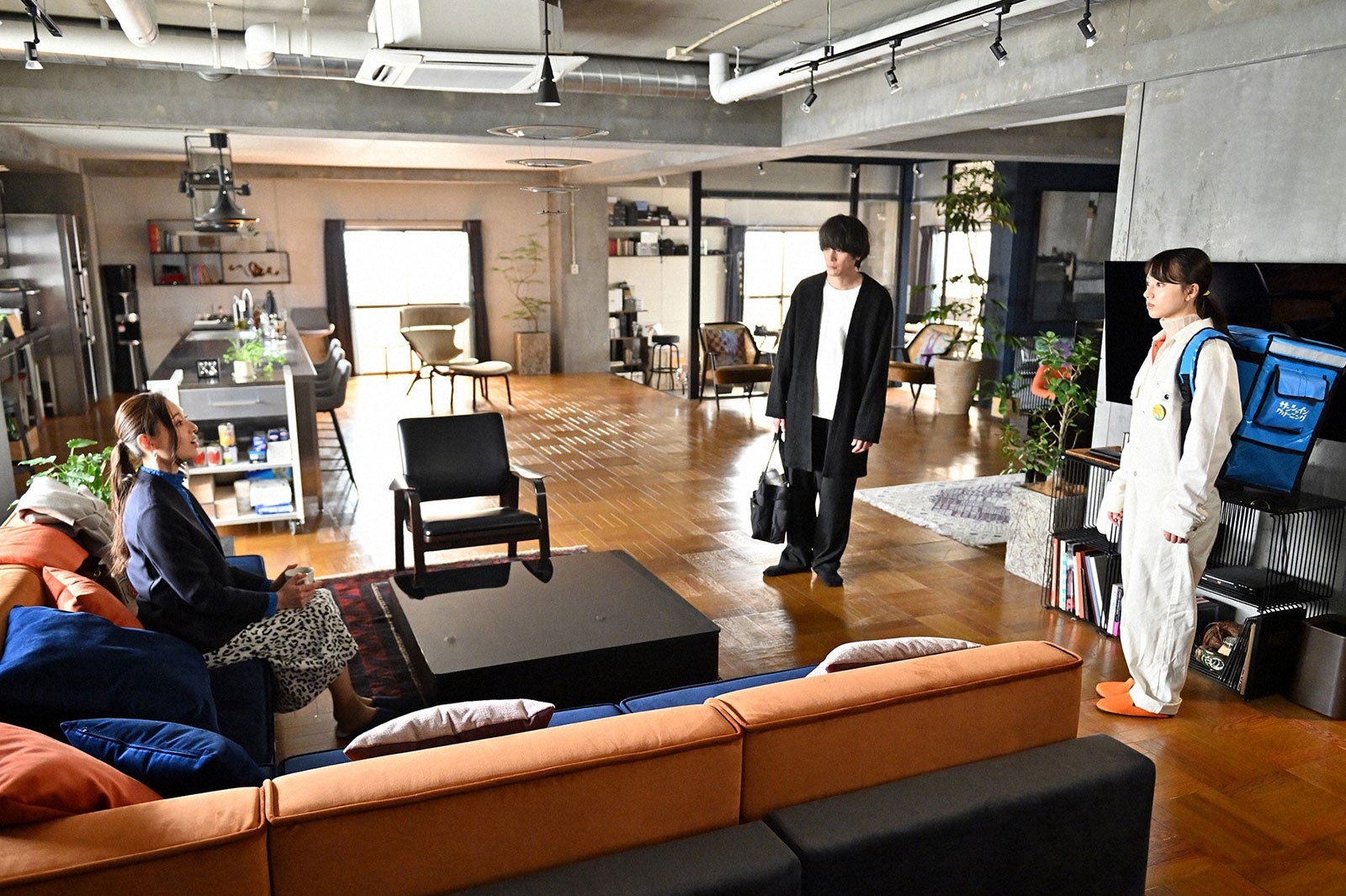 栗山千明、間宮祥太朗、清原果耶／「ファイトソング」第4話より（C）TBS