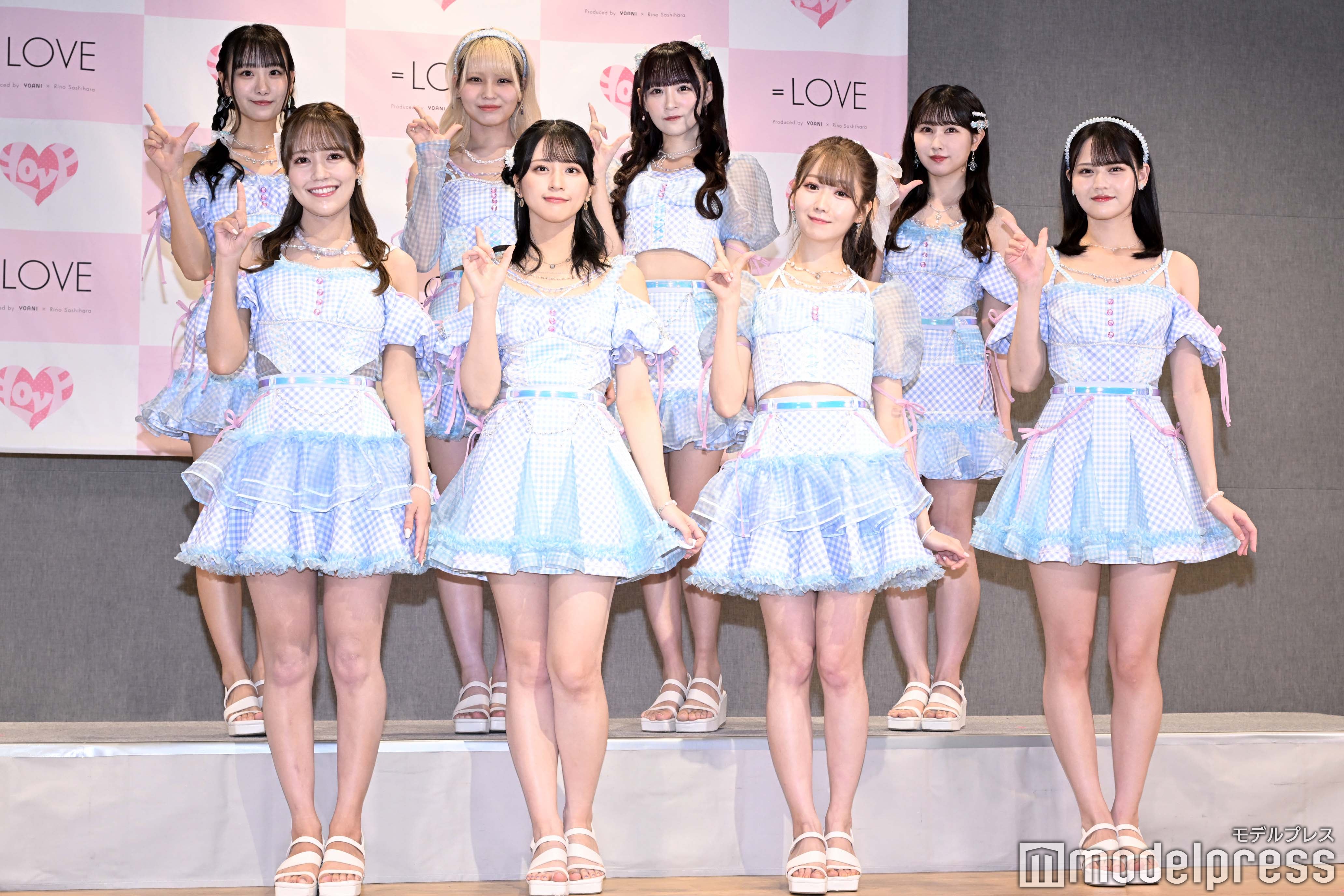 （上段）瀧脇笙古、大場花菜、音嶋莉沙、山本杏奈（下段）諸橋沙夏、佐々木舞香、大谷映美里、高松瞳（C）モデルプレス