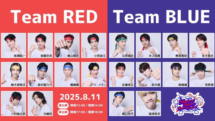 「Horipro Actors Sports Festival ~ホリアク運動会 2025~」 撮影:山下深礼・青木早霞