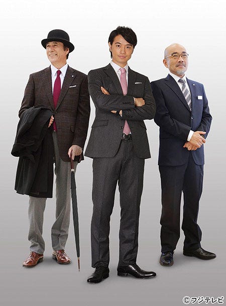 (左から)竹中直人、斎藤工、竹中直人