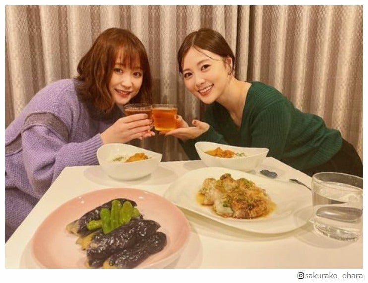 大原櫻子、“親友”白石麻衣にプライベートで手料理振る舞う「作ったカレーやっぱり3杯食べてくれる」