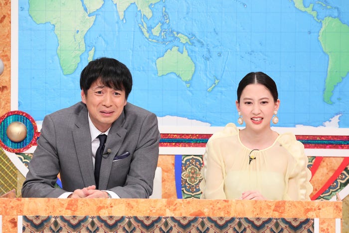 徳井義実、河北麻友子 (C)テレビ朝日