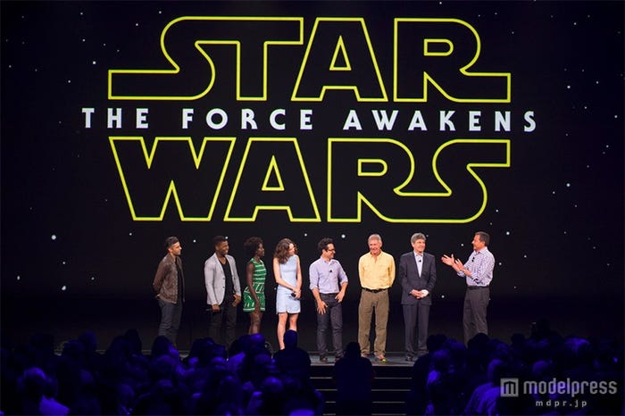「スター・ウォーズ」キャストが登場(C)Disney