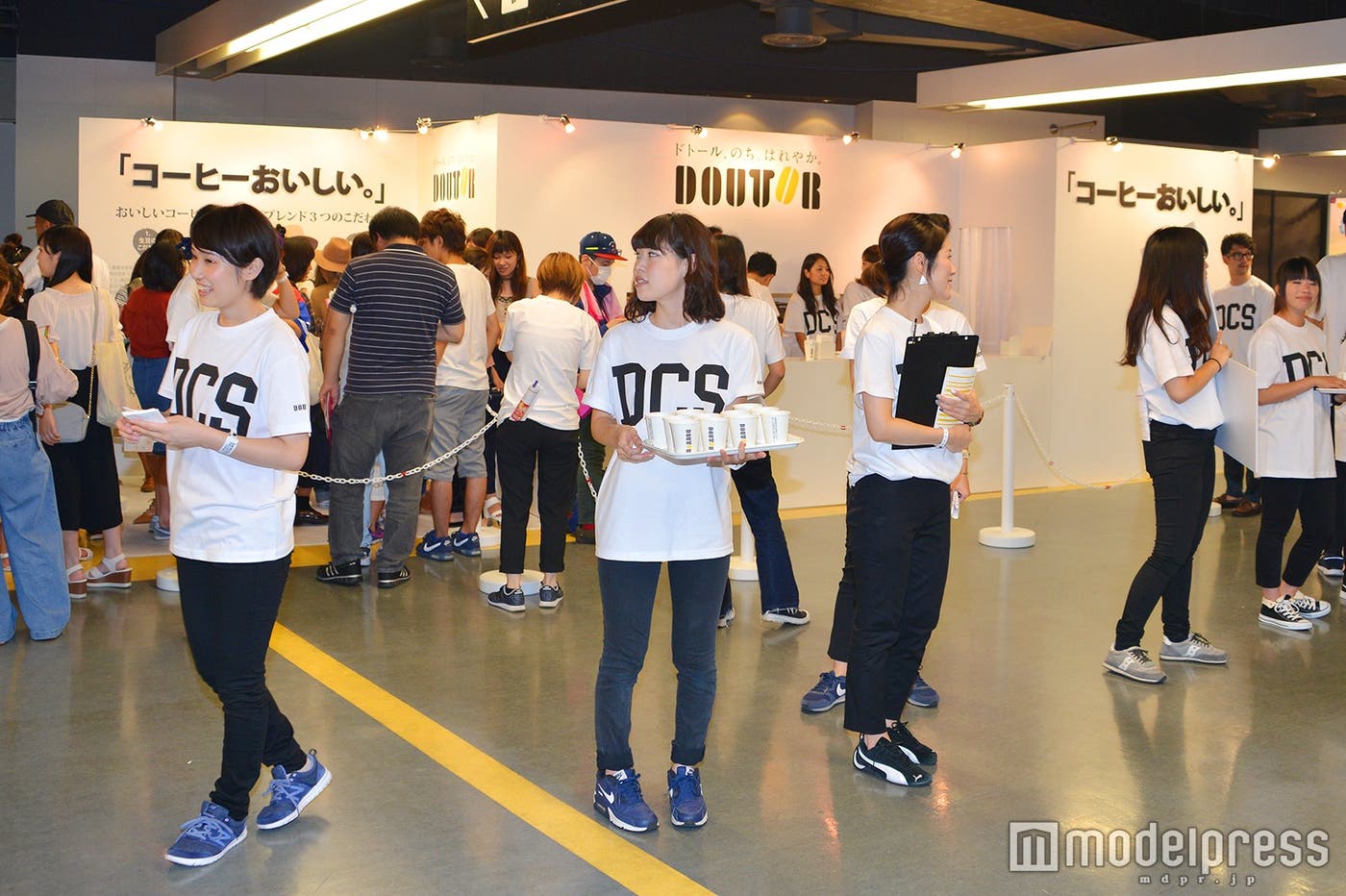 「ドトールコーヒーショップ」のブースの様子(C)モデルプレス