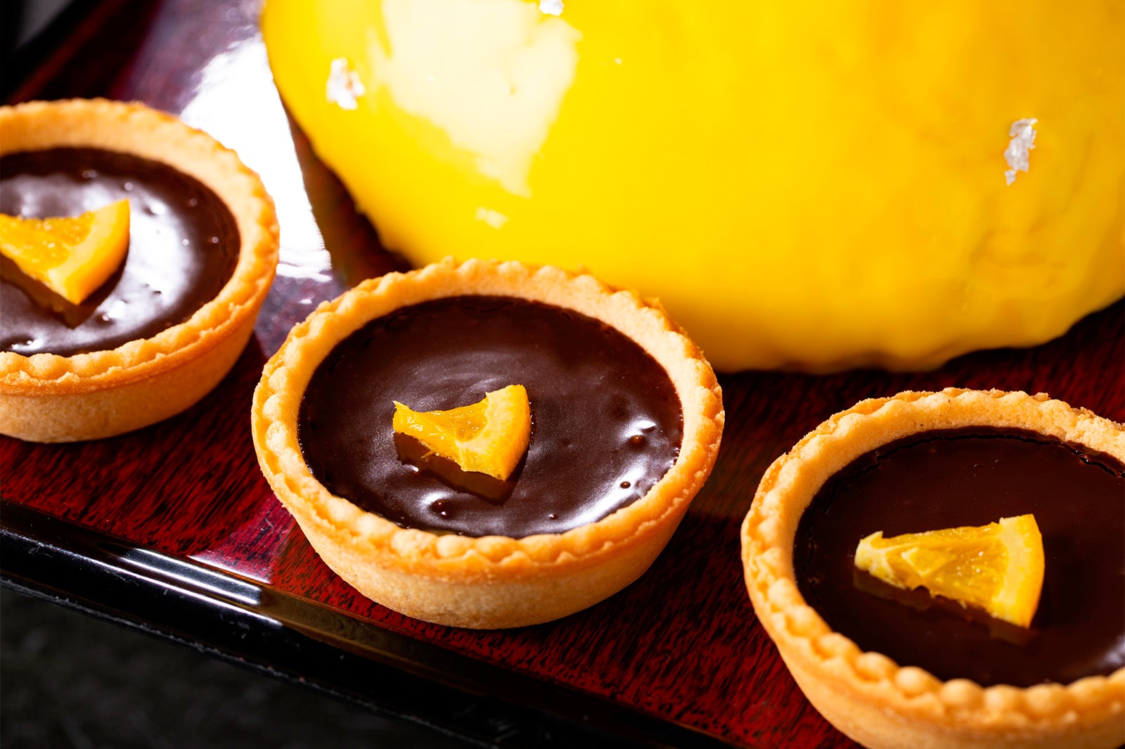 濃厚チョコレートミニタルト／画像提供：ヒルトン小田原リゾート＆スパ