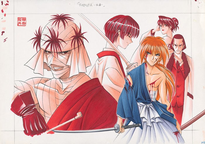 「強さとは」カラー原画（C）和月伸宏／集英社 