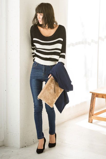 2WAYシンプルファークラッチバッグ「Re:EDIT by GALSTAR」2,798円(税込)/画像提供:Re:EDIT by GALSTAR