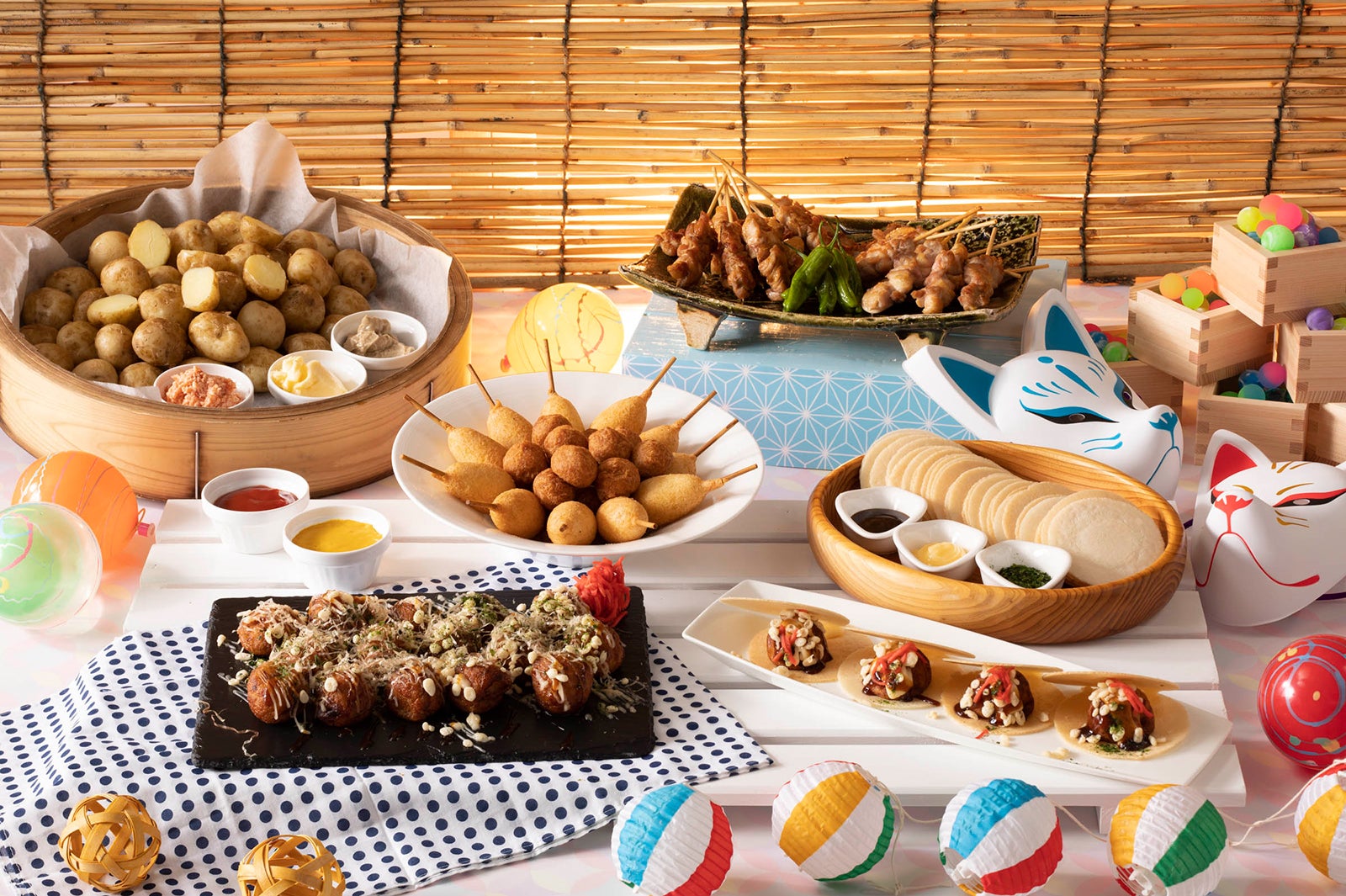 サマーデザートビュッフェナツマツリ／画像提供：ヒルトン東京ベイ