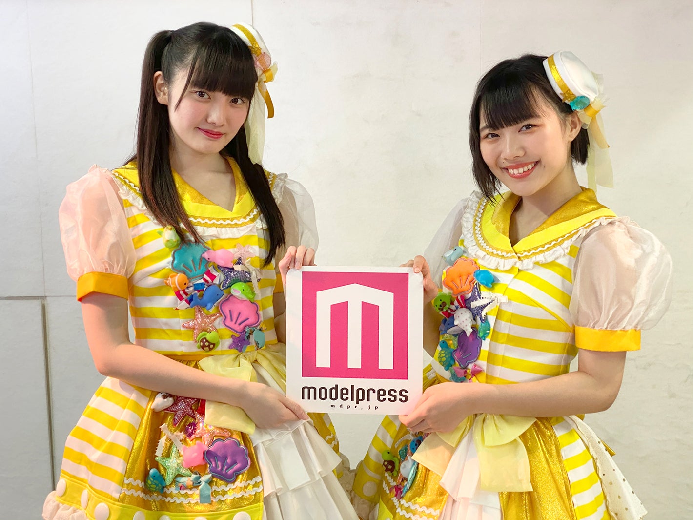 山本莉唯、的場華鈴（提供写真）