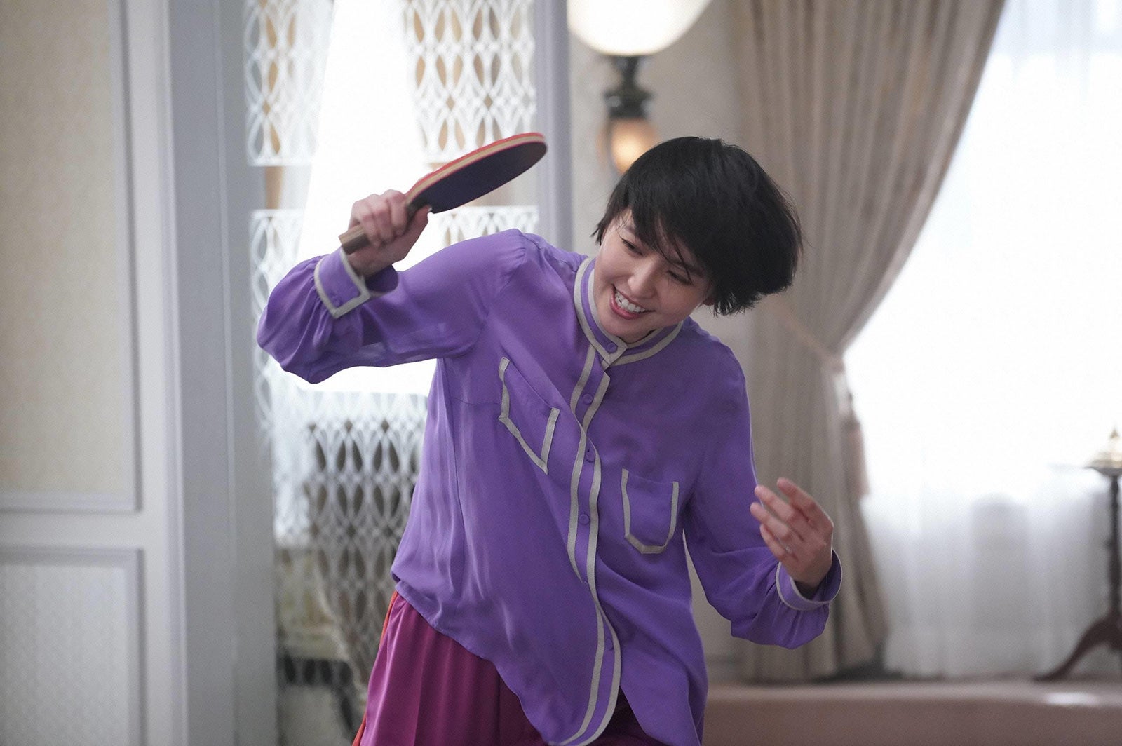 長澤まさみ／「コンフィデンスマンJP」第9話より（C）フジテレビ