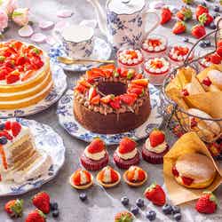 新春グローバルビュッフェ/ベリー!ベリー!ストロベリースイーツフェア(提供画像)