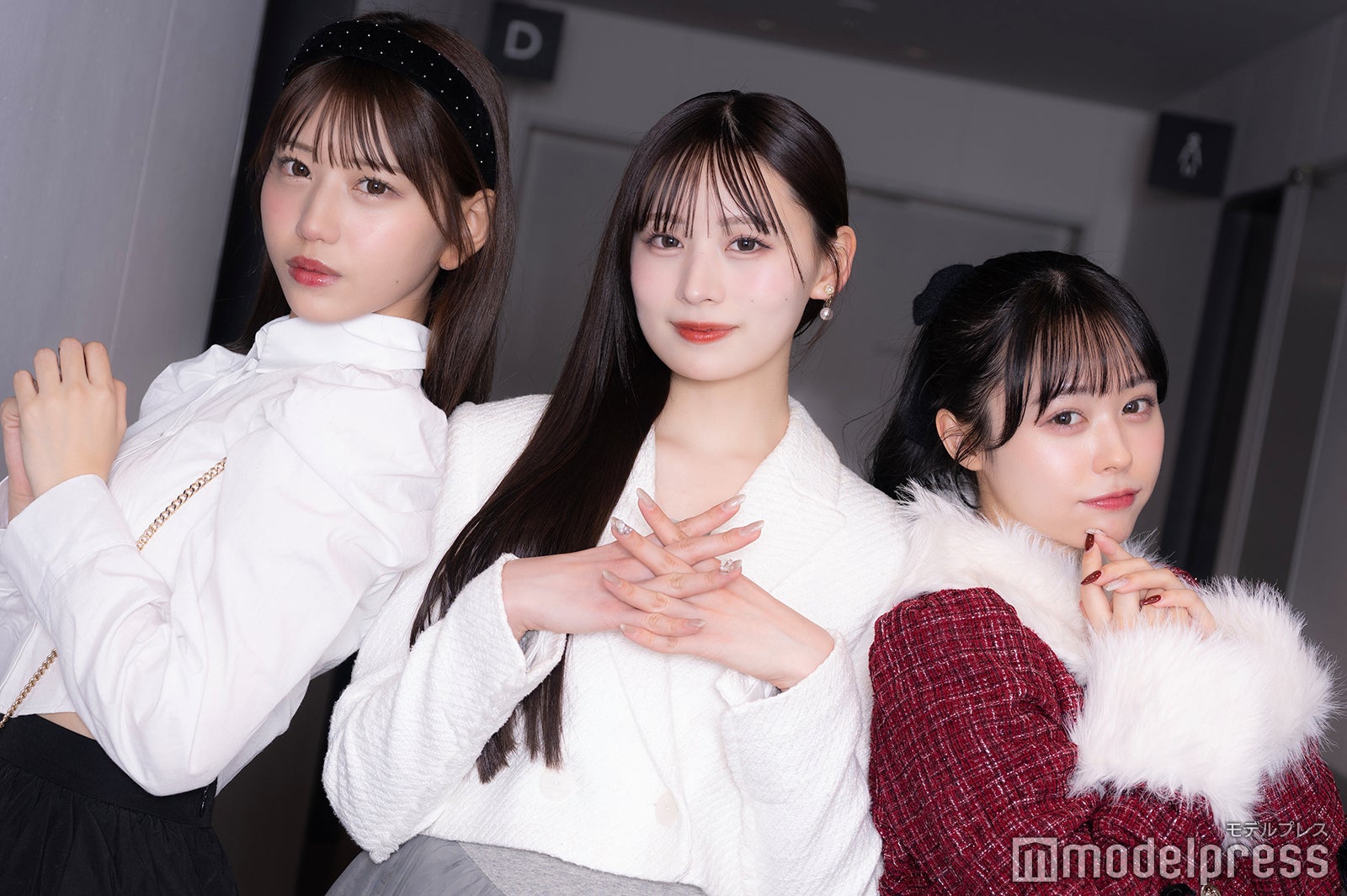 白石まゆみ／SWEET STEADY、立花琴未／CANDY TUNE、佐野愛花／CUTIE STREET（C）モデルプレス