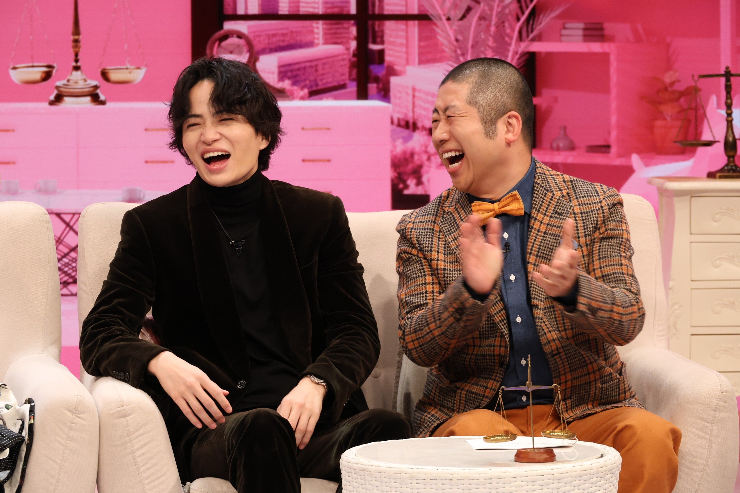 菊池風磨、澤部佑（C）フジテレビ