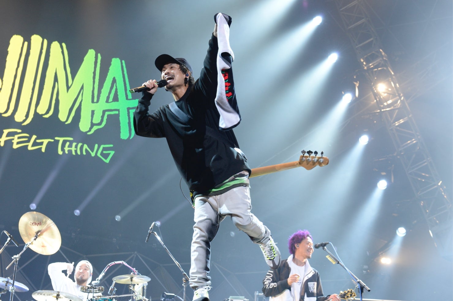 WANIMA（C）テレビ朝日 ドリームフェスティバル 2017／写真：岸田哲平