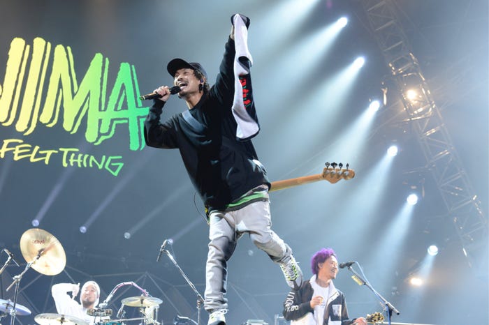 WANIMA(C)テレビ朝日 ドリームフェスティバル 2017/写真:岸田哲平