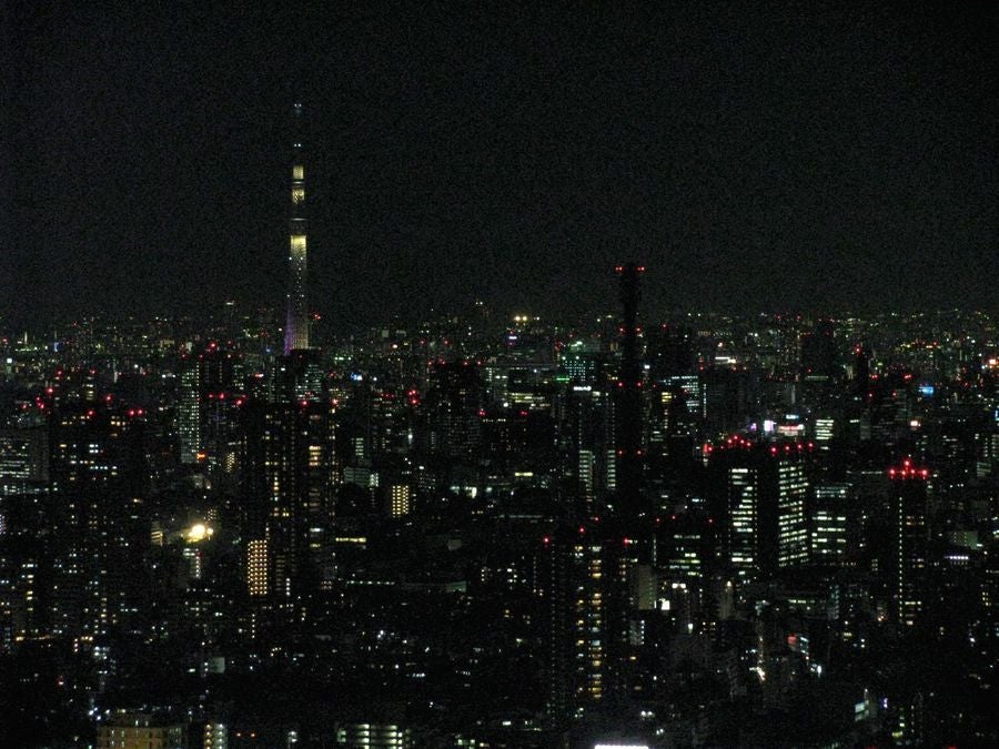 都庁展望室からの夜景