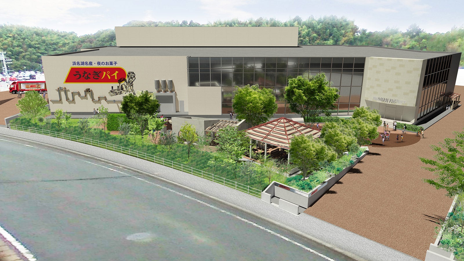 うなぎパイファクトリー／画像提供：有限会社春華堂、株式会社うなぎパイ本舗