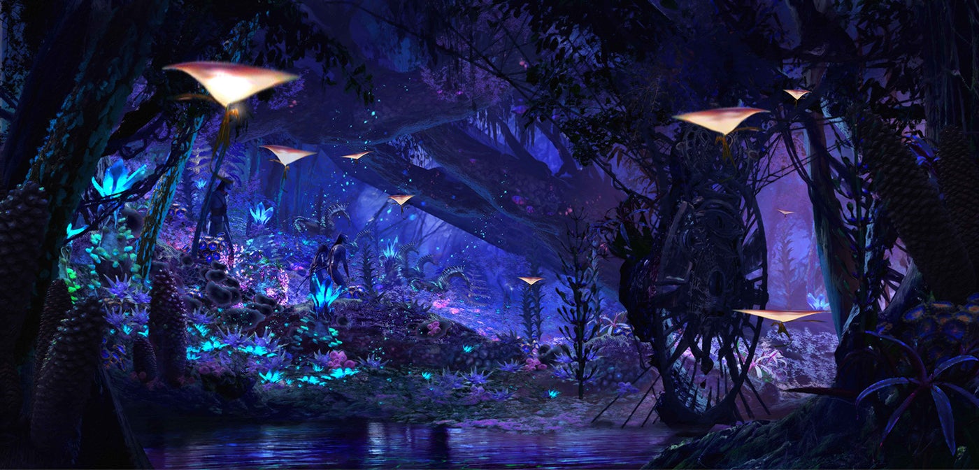 米ディズニー「アバター」新エリア詳細発表　“パンドラ”の神秘的で美しき世界を体感（C）Disney