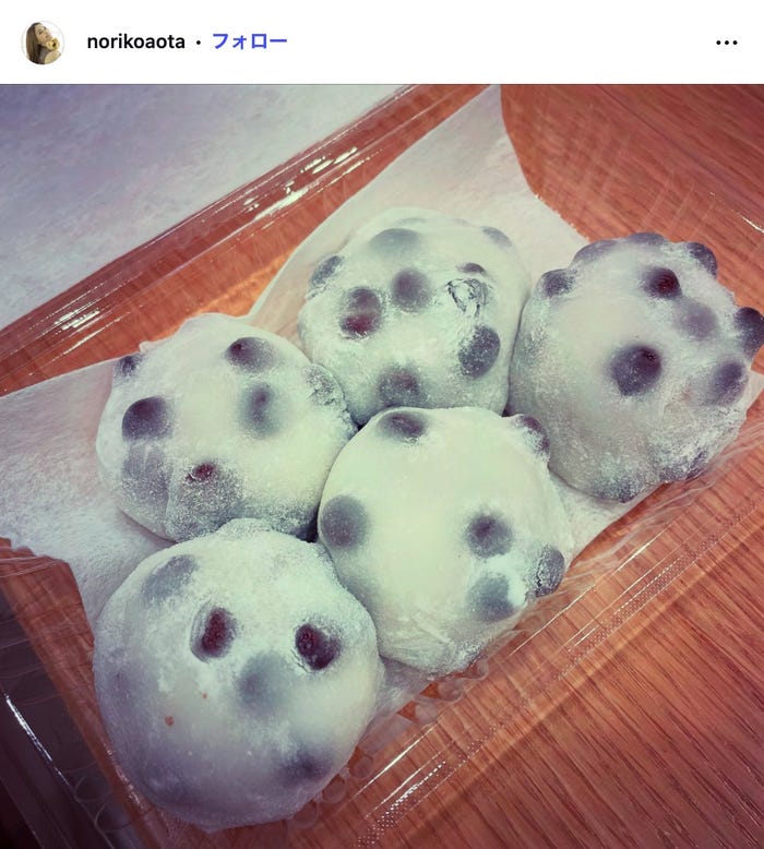 青田典子Instagramより