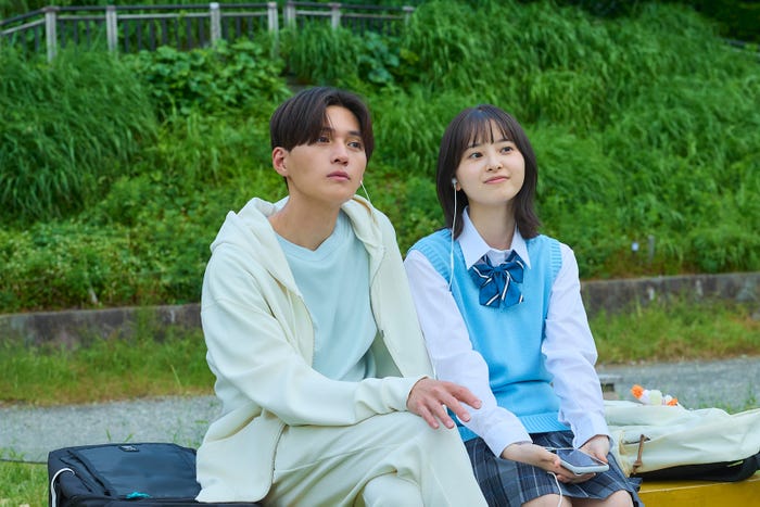 八木勇征、飯沼愛「南くんが恋人!? 」第1話より(C)テレビ朝日