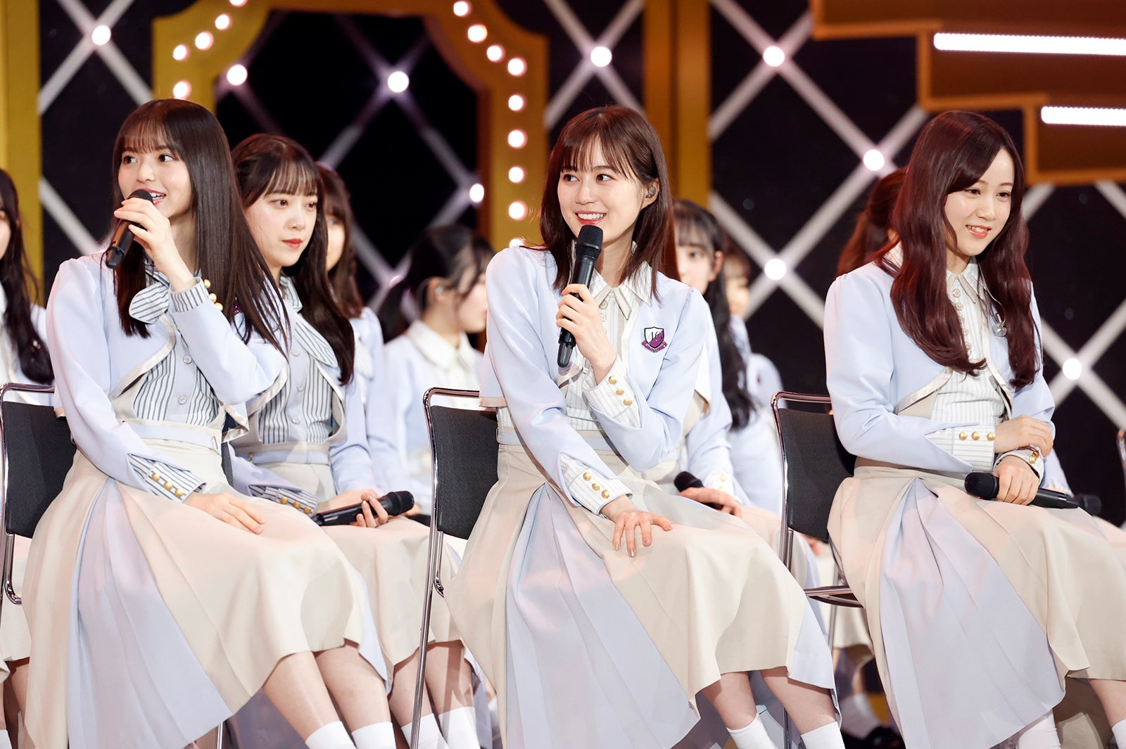 齋藤飛鳥、生田絵梨花、星野みなみ「乃木坂46 9th YEAR BIRTHDAY LIVE ～前夜祭～」（提供写真）