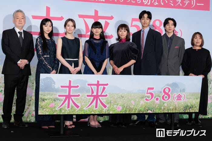 瀬々敬久監督、近藤華、北川景子、山崎七海、黒島結菜、松坂桃李、坂東龍汰、湊かなえ氏(C)モデルプレス