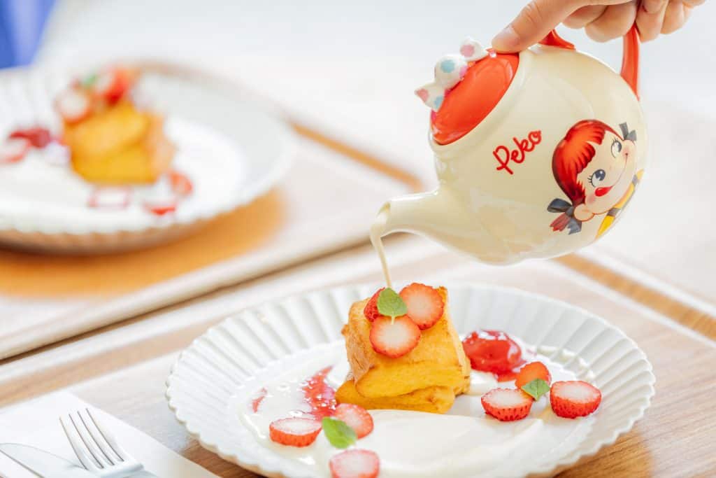 ＜BEB5軽井沢＞ミルキーソースかけ放題！ミルキーフレンチトースト／画像提供：星野リゾート