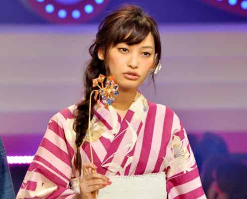 大政絢、浴衣姿で大人の色気 夏の風情を演出