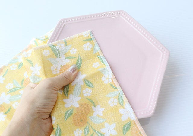 付録　ムック　中川政七商店　かや織ふきん　大和橘　ビタミンカラー　お洒落　花柄