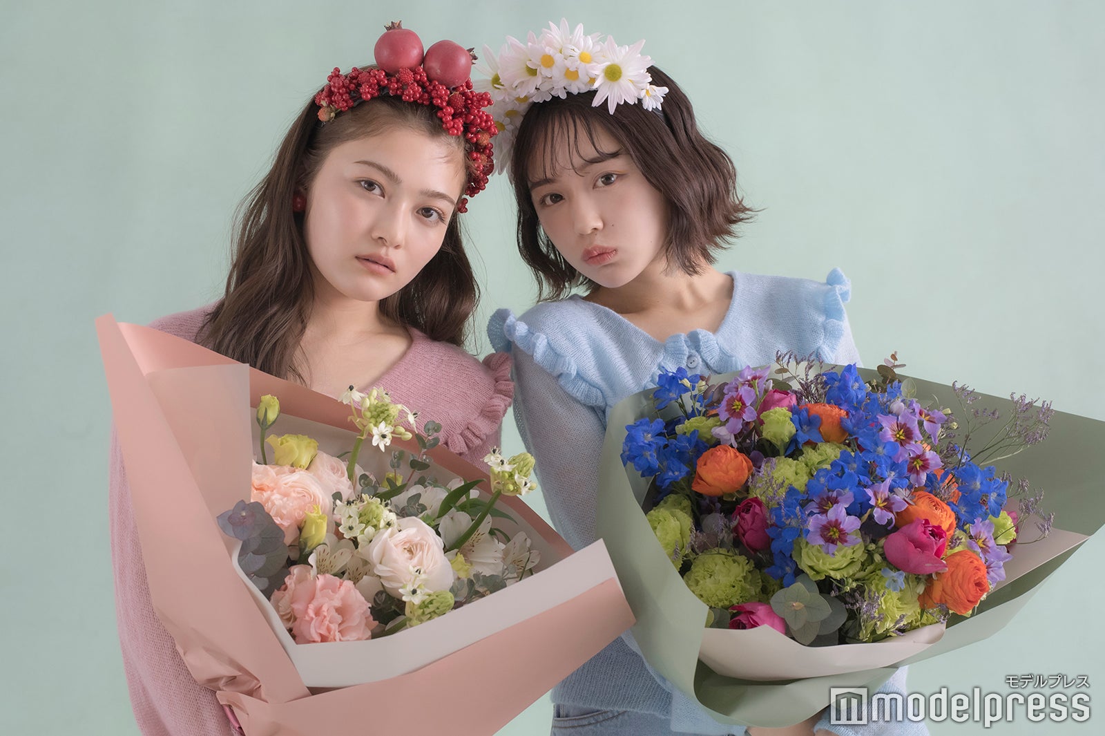 井上咲楽、なえなの（C）モデルプレス