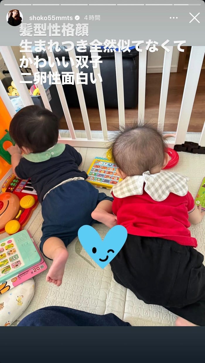 中川翔子Instagramストーリーズより
