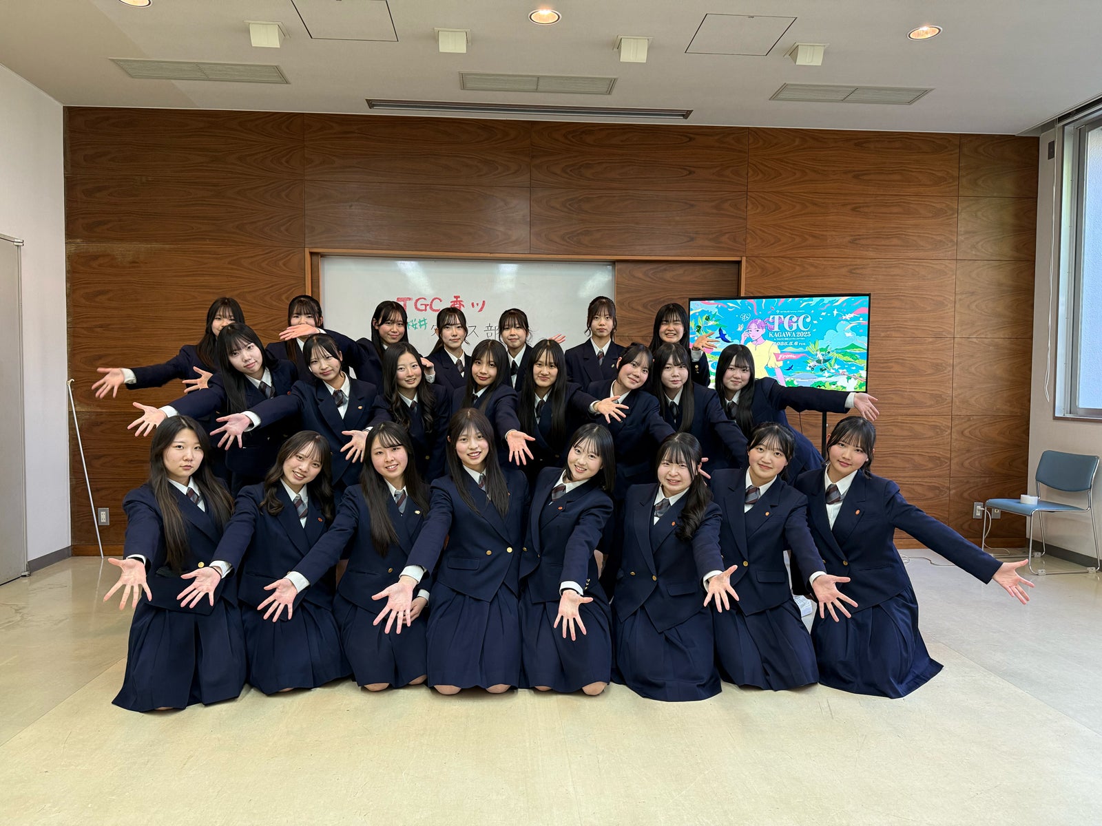 ⾹川県⽴⾼松桜井⾼等学校 ダンス部（提供写真）