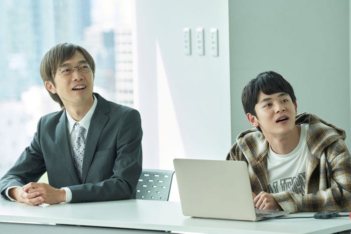 池⽥良、小林虎之介「ひだまりが聴こえる」最終話より(C)「ひだまりが聴こえる」製作委員会