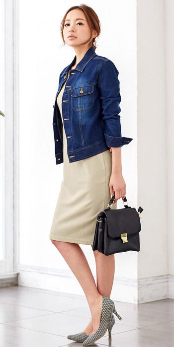 タック入りタイトワンピース「Pierrot」2,970円（税込）